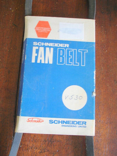 Fan Belts - Suit Holdens, Austins, V530, 2pcs, Brand New - Vintage