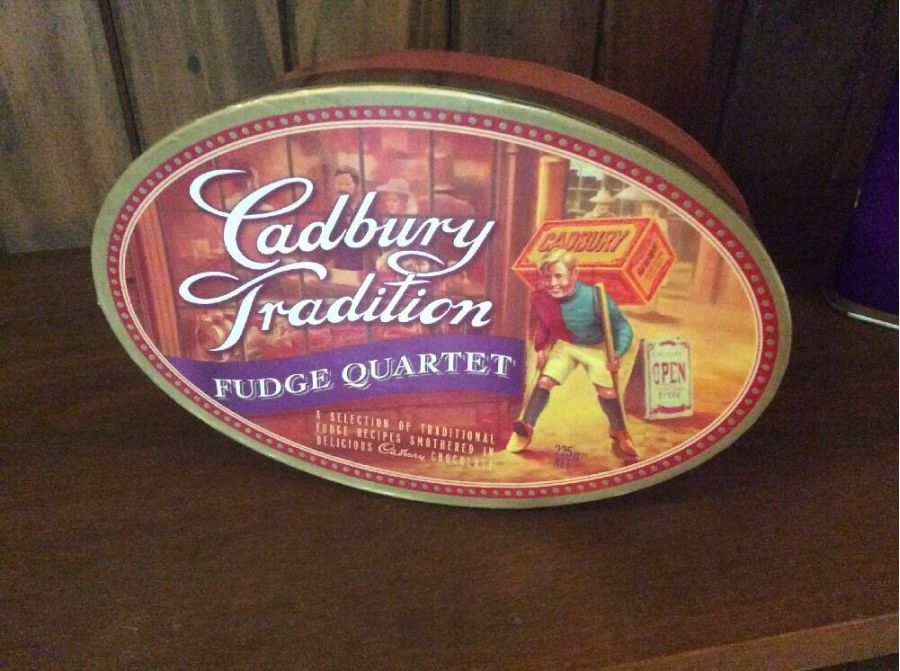 Cadbury Chocolates Collectable Containers - Good Condition - Two items