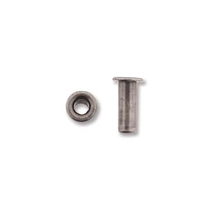 Eyelet Pack, Antique Silver 3/32" x 1/4in  48pcs