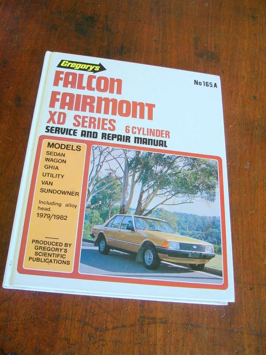 Falcon Fairmont XD Series Manual - Gregorys - Vintage