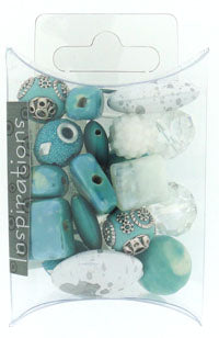 Inspirations Beads, Sea Breeze, 50 grams - by Jesse James
