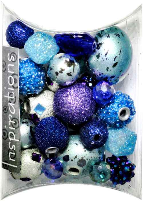 Inspirations Beads, Outrageous, 50 grams - by Jesse James