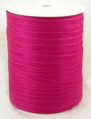 Organza Ribbon, 6mm, Rosy, 10 metres