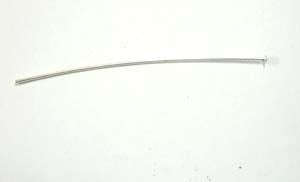 Sterling Silver plated Head Pins .6 x 5cm, 20 pcs