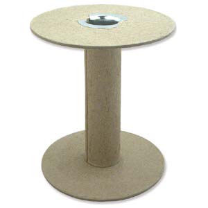 Cardboard Spool 4in L X 3.5in H X 1in bar inside, 1pc