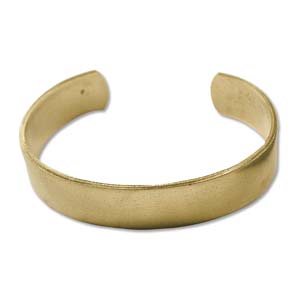 Brass Beading Cuff .5 inch wide