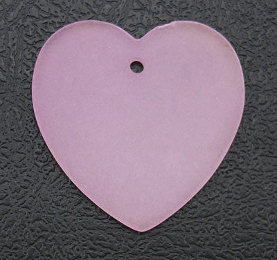 Heart Charms, 22mm, Pink 20pcs,