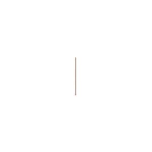 Pre Order Head Pins .020 dia x 1inch (23mm) Copper Plate  144 pcs