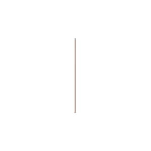 Pre Order Head Pins .020 dia x 2 inch (42mm) Copper Plate  144 pcs