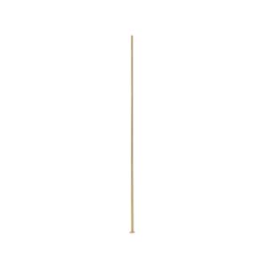 Pre Order Head Pins .029 dia x 3 inch (70mm) Gold plate 144 pcs