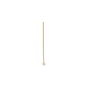 pre order-eye-pins-020-dia-x-2-inch-gold-plate-144-pcs