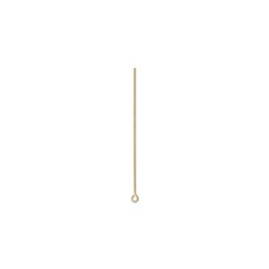 pre order-eye-pins-029-dia-x-2-inch-gold-plate-144-pcs