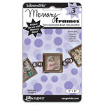 Memory Frames, 1 x 1inch Antique Copper, 3 pcs