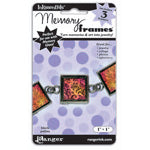 Memory Frames, 1 x 1inch Polished Chrome, 3 pcs