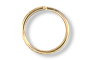 Brass Raw, Jumpring, 12mm round, 18 gauge. 100pcs