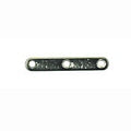 Antique Silver Spacer Flat bar, 19mm, 3 hole, 10 pcs