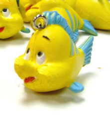 Disney The Little Mermaid Figures * FLOUNDER FISH, 1pc