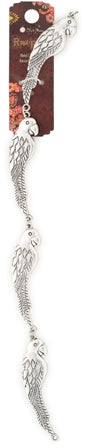Antique Silver, 4 Parrots Chain 15cms, 1pc