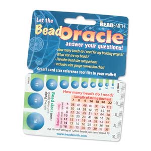 Bead Oracle Wallet Card,