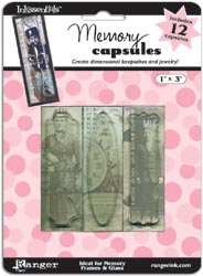Memory Capsules, 1 x 3 inches 12/Pkg