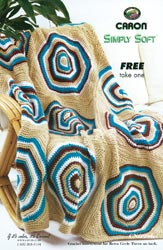 Crochet Round  Rug Pattern Leaflet