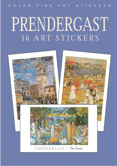 Sticker Book - Prendergast: 16 Art Stickers -  Maurice Prendergast