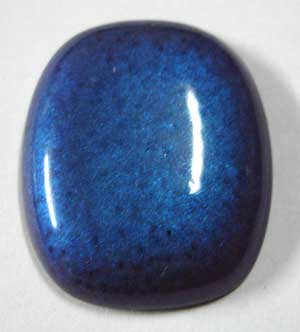 Blue Cabochon  34 x 29mm, 1pc