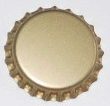 Bottle Caps Gold, 10pcs