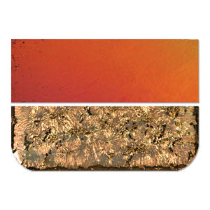 Fuseworks - Dichroic Red COE90, 2x3inch, 1pc
