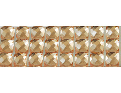 Resin Rhinestone Cabochons, Faceted Golden colour, approx 200pcs