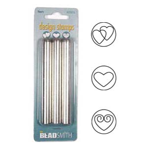 Punch Set, Heart Design 3 piece set