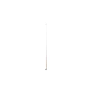 Head Pins, Antique Bronze, .029 dia x 2 inch (43mm) 144 pcs - BEADSMITH