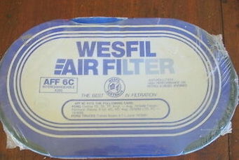 Air Filter, Suits Ford, Cars and Trucks 1976 - 1981, Brand New, Vintage