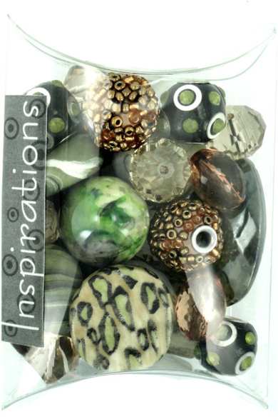 Inspirations Beads, Spinach, 50 grams - by Jesse James