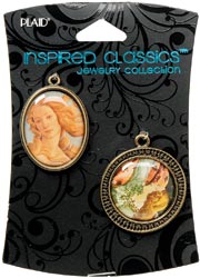 Inspired Classic Masters, Boticelli Venus, 2/Pkg, - Plaid