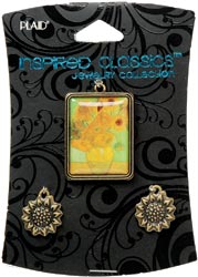 Inspired Classic Masters, Van Gogh, Sunflowers, 3/Pkg, - Plaid