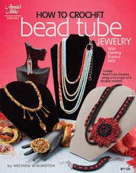 How To Crochet Bead Tube Jewelry - Annies Attic,