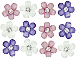 Dress It Up Flats Embellishments  Pink Elephant 12/Pkg - by Jesse James