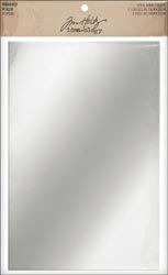 Idea-Ology Adhesive Backed Mirrored Sheets 6"X9" 2/Pkg